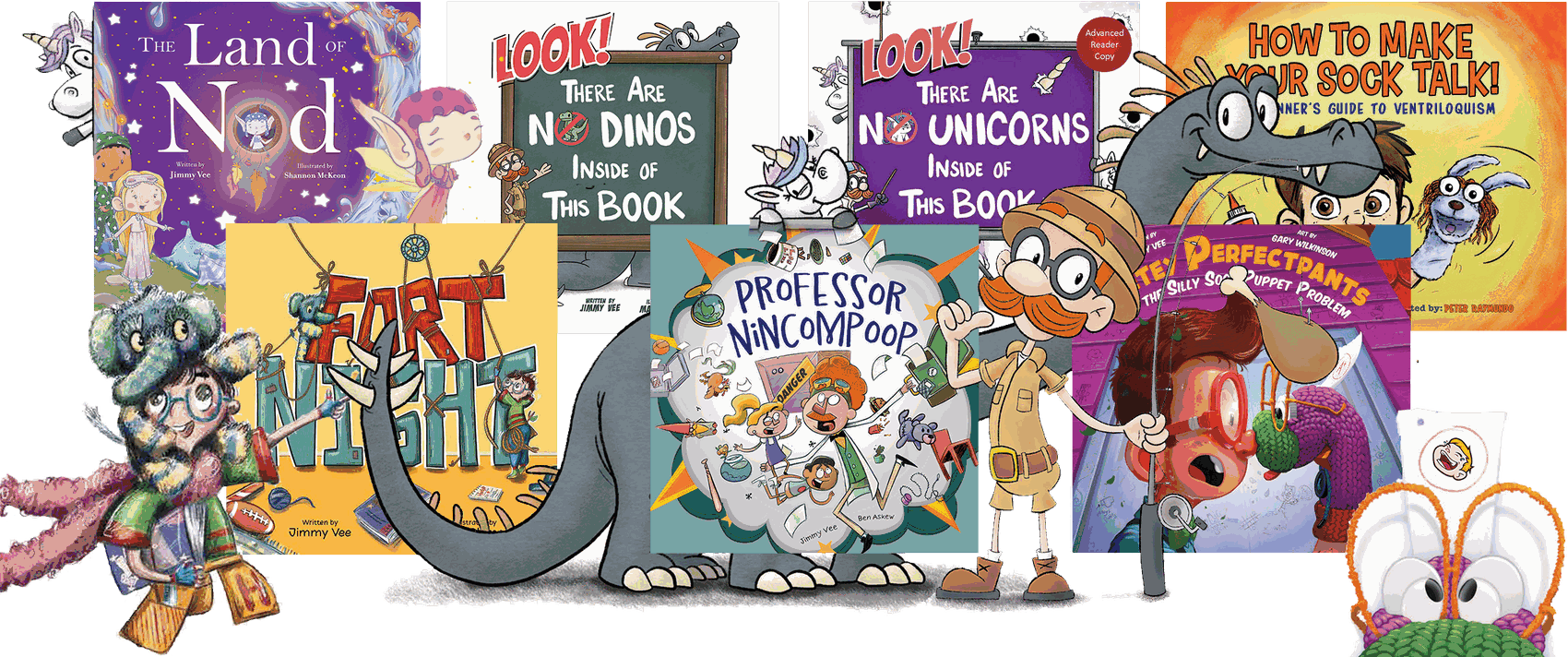The Belly Laugh Books collection of funny, award-winning children's books